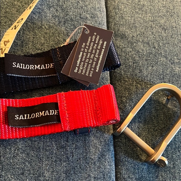 Sailormade Red and Blue Belts - Picture 9 of 13